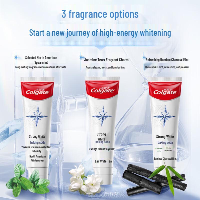 Colgate Strong White Baking Soda Toothpaste