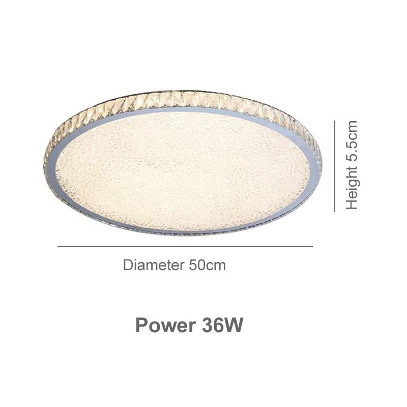 Kristall Decke Lichter Moderne Lampen Luminaria Runde Kristall Beleuchtung Schlafzimmer Wohnzimmer Super Dünne Decke