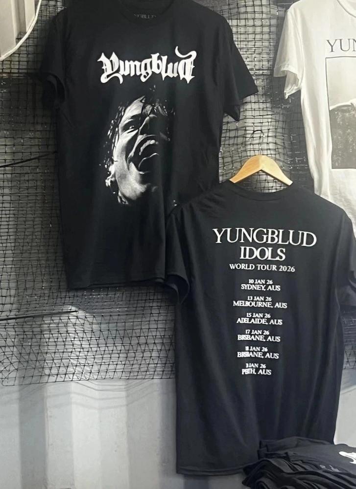 SALE YUNGBLUD Australia T-shirt IDOLS 2026 NEW Unisex T-Shirt S