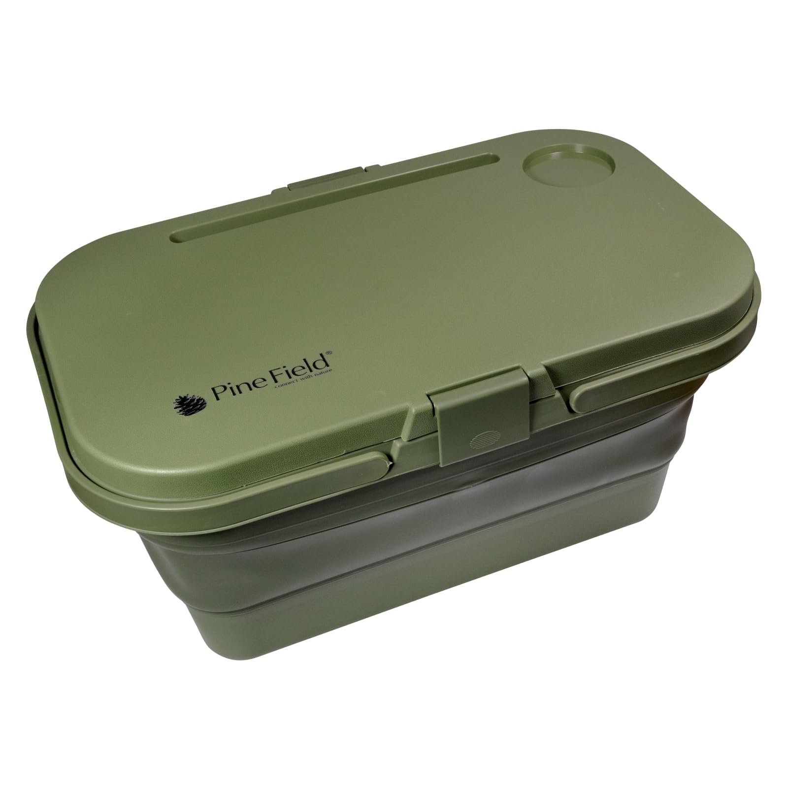 

Pine Field Folding Basket Table Green &