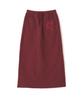 AVIREX 50th VARSITY SKIRT women's S 381 burgundy 783-5216606