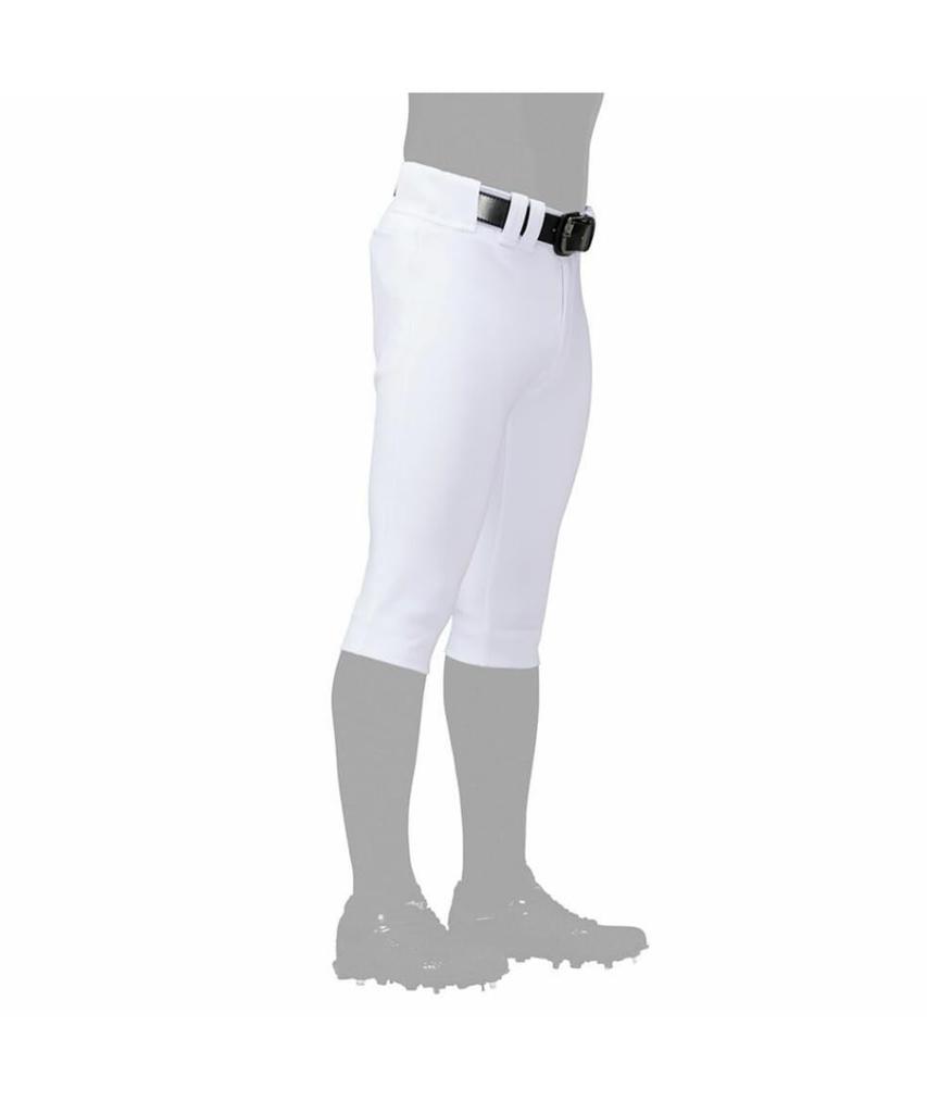 Baseball Practice Pants Stretch Practice Pants Short Fit Type L White [Mizuno] (Short) - Men's