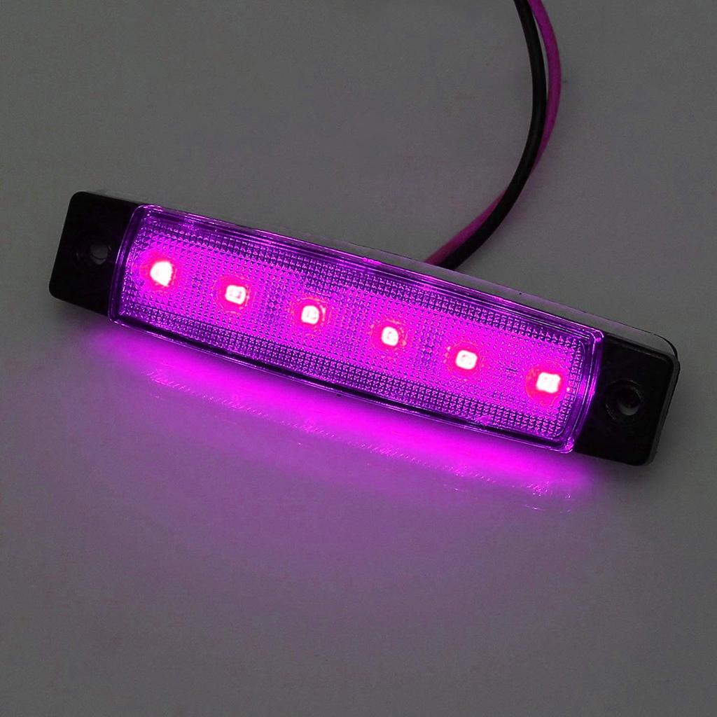 Truck Side Marker Indicator,10 LED Truck Side Lights 6SMD LED Side Marker Indicator Light