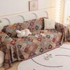 Ethnic Style Sofa Cover Blanket All Cover Geometric Floral Pattern Jacquard Sofa Cover Upholstered Sofa Seat Covers S074