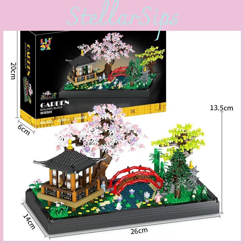 Assembling Zen Garden Building Block Toys Ornaments For Daily Childrens Gift