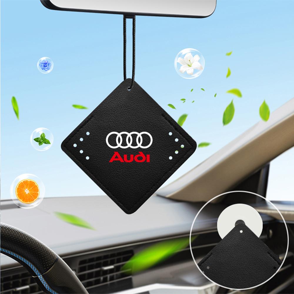 Auto Long Lasting Fragrance tablet Car Interior Air Freshener Pendant Center Cover For F2 Sline C5 A5 A4 B8 RS A8 Q3 C7 8P S3 3A
