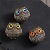 AEE2-Lucky Owl Guardian Owl Statue, Mini Owl Statue Bird Ornament Home Decor, Gift For Owl Lovers