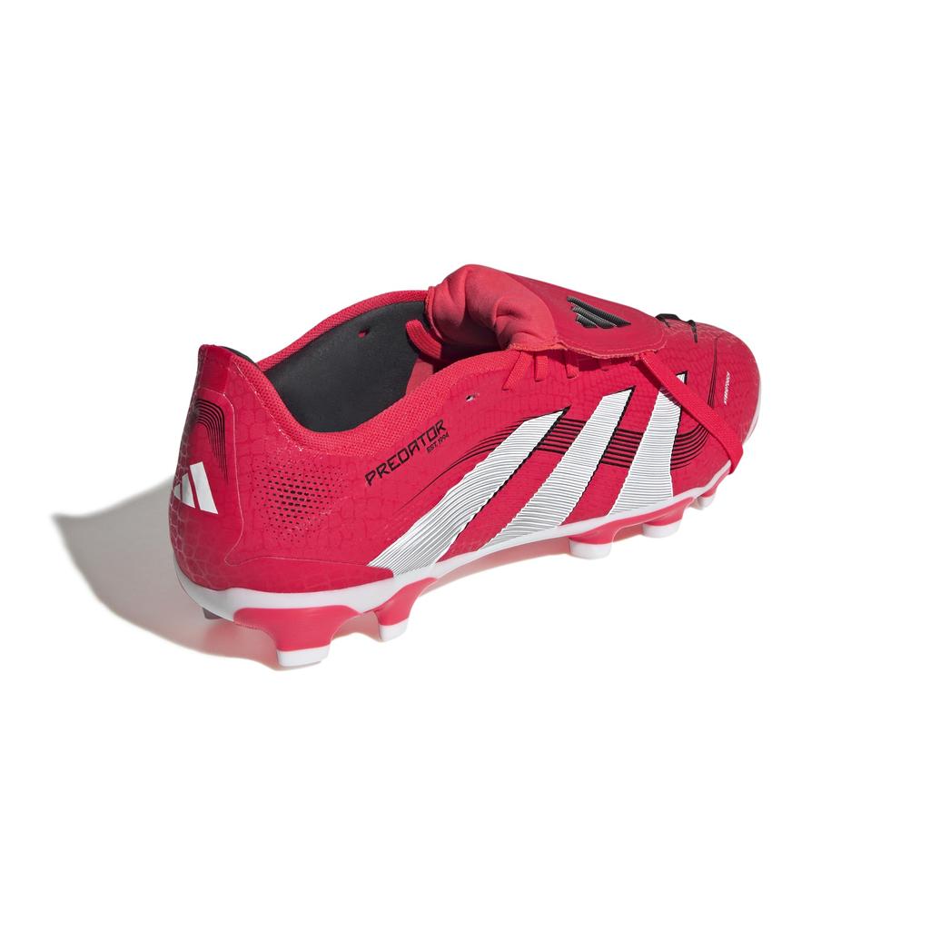 Soccer Spikes Predator Pro Folding Tan NTA44 Lucid Black Cm [Adidas] FG/MG Red/Footwear White/Core (JR0443) 27.0