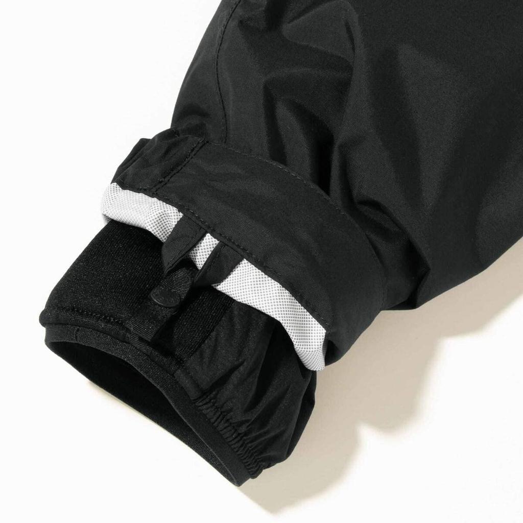 North Pass Drain Jacket NPJ62225 Waterproof Hood Removable Black 110 [The Face]