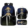 Luxury Popular Funny Novelty zoonomaly 3D Printed 3pcs/Set pupil School Bags Laptop Daypack Backpack Lunch bag Pencil Case