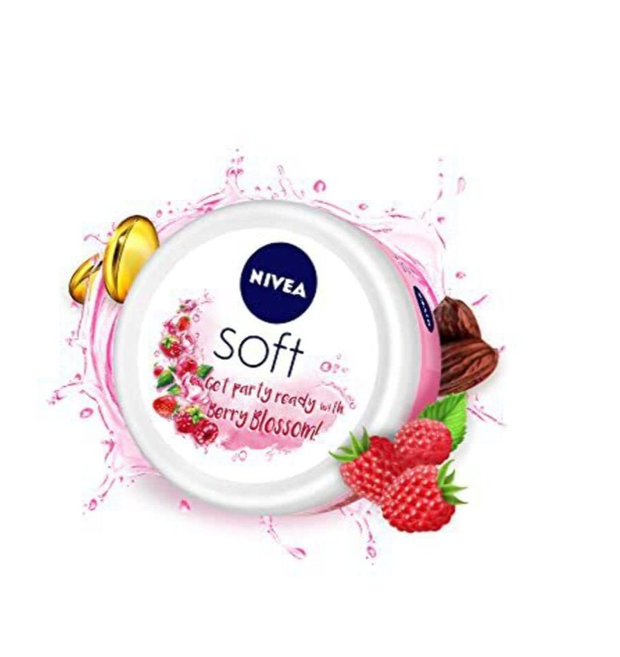 

@ NIVEA Soft Легкий увлажняющий крем для лица, рук и тела 100 мл Zr-6094-60% скидка