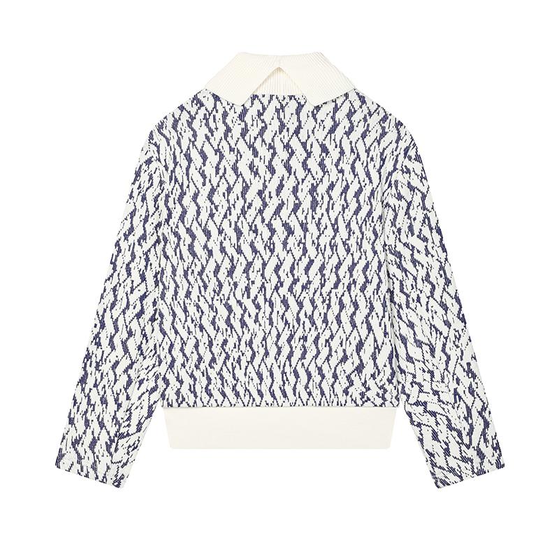 New FILA Sweatshirt Women's All Over Print F11W444204FZA