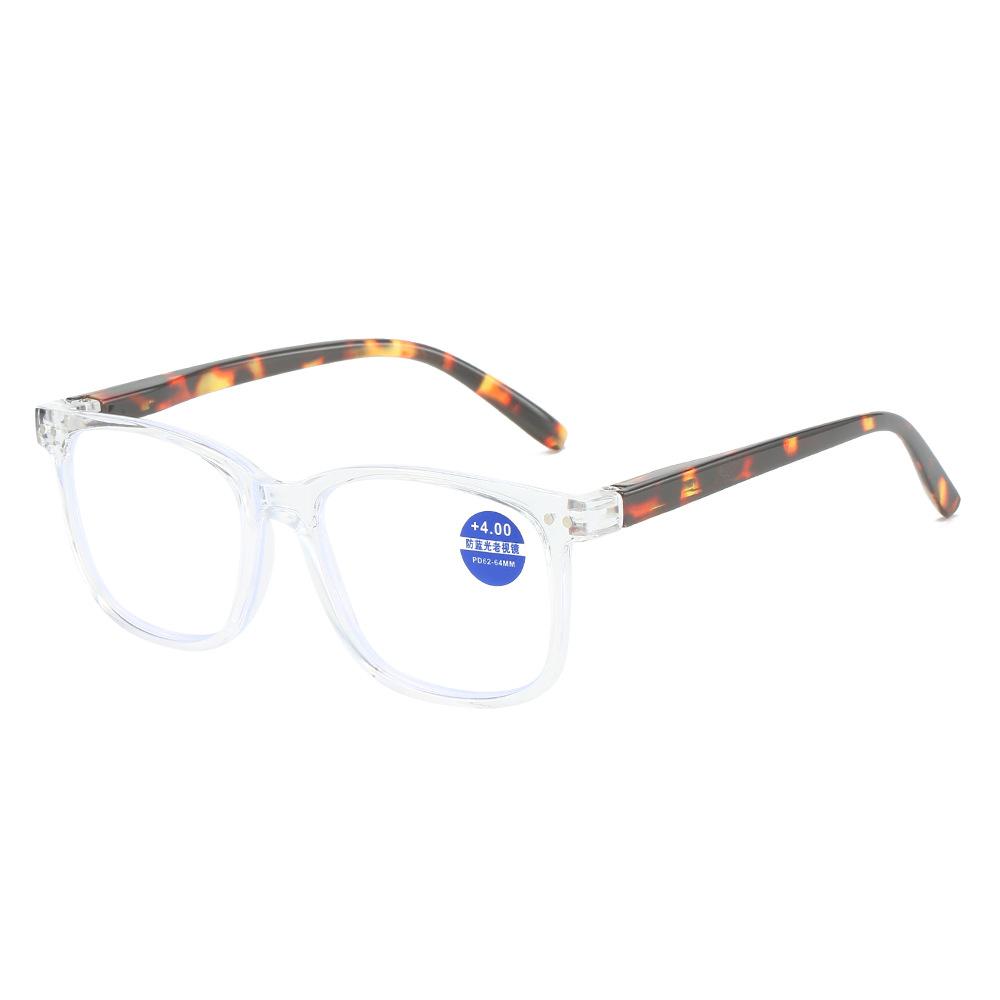 Anti-Blue Reading Glasses Clear Reading Reading Glasses Reading Glasses Large Frame Reading Glasses