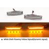 2Pcs Dynamic Fender Side Marker Lamp Sequential Running LED Turn