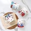City Cafe Mug London 4-piece Set, Individual Box Gift, Vintage Feel
