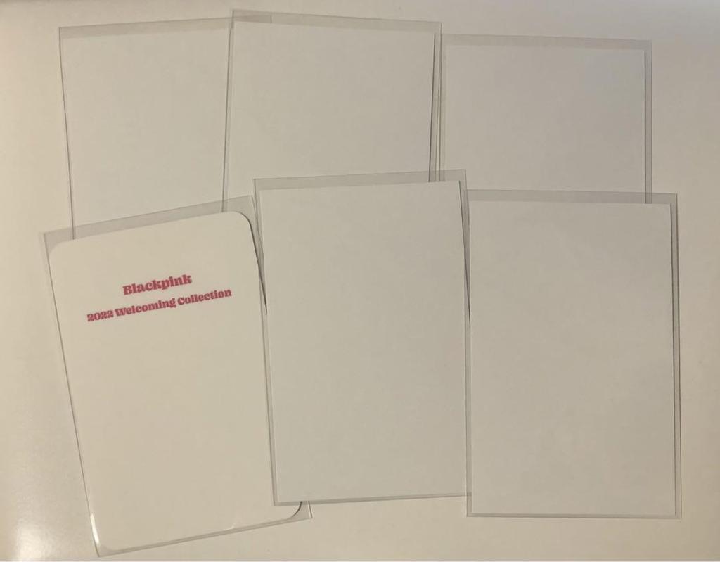 [USED] Blackpink Seagreen Bonus 2022 Rosé Trading Card