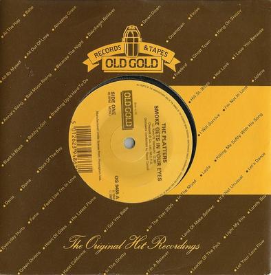 Disques 7 pouces - Smoke Gets In Your Eyes / My Prayer OG9486 Old Gold 1985 UK Soul/Funk Occasion