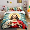 A Depiction of Jesus. Bedding Sets Duvet Cover Sets Duvet Covers Pillowcases(1 * Duvet Cover 2 * Pillowcases, Without Duvet Insert)