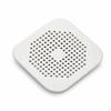 Silicone Floor Drain Cover with Odor Barrier and Hair Catcher for Bathroom Gray Bulk