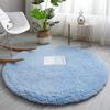 Plush Round Rug For Floor Living Room Nordic Round Mat Plush Area Carpet Shaggy Rug For Room Decor Prayer Mat Tapetes De Quarto