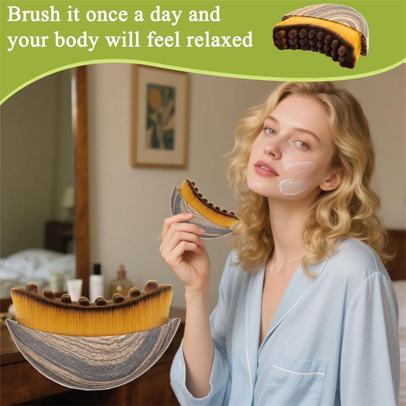 Contour Brush Lymphatic Drainage Brush for Face & Chin Face Lift Massager Tool Skin Care Detox & Relaxation Relief Fatigue