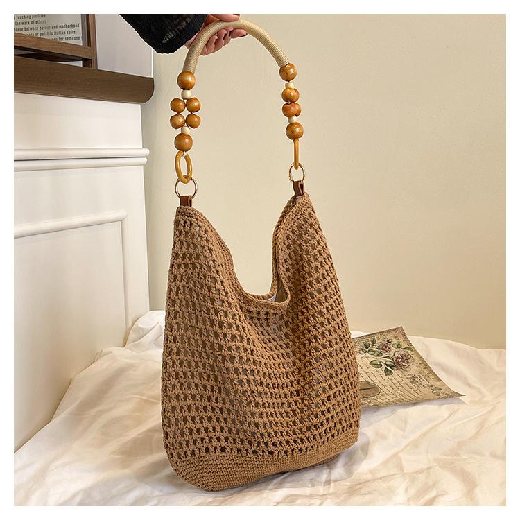 Versatile Single-shoulder Beach Vacation Bag Commuter Tote Bag