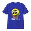 MoonEyes Go With Moon Rat Fink Cotton T Shirt Retro Eyeball Design for Mens Fashion vintage Washed Casual streetwear Stretched
