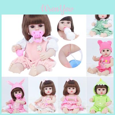 Realistic Reborn Baby Doll With Soft Full Silicone Body Safe And Non-toxic For Newborns