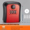 Anti-Theft Password Key Box for Doorway and Construction Site