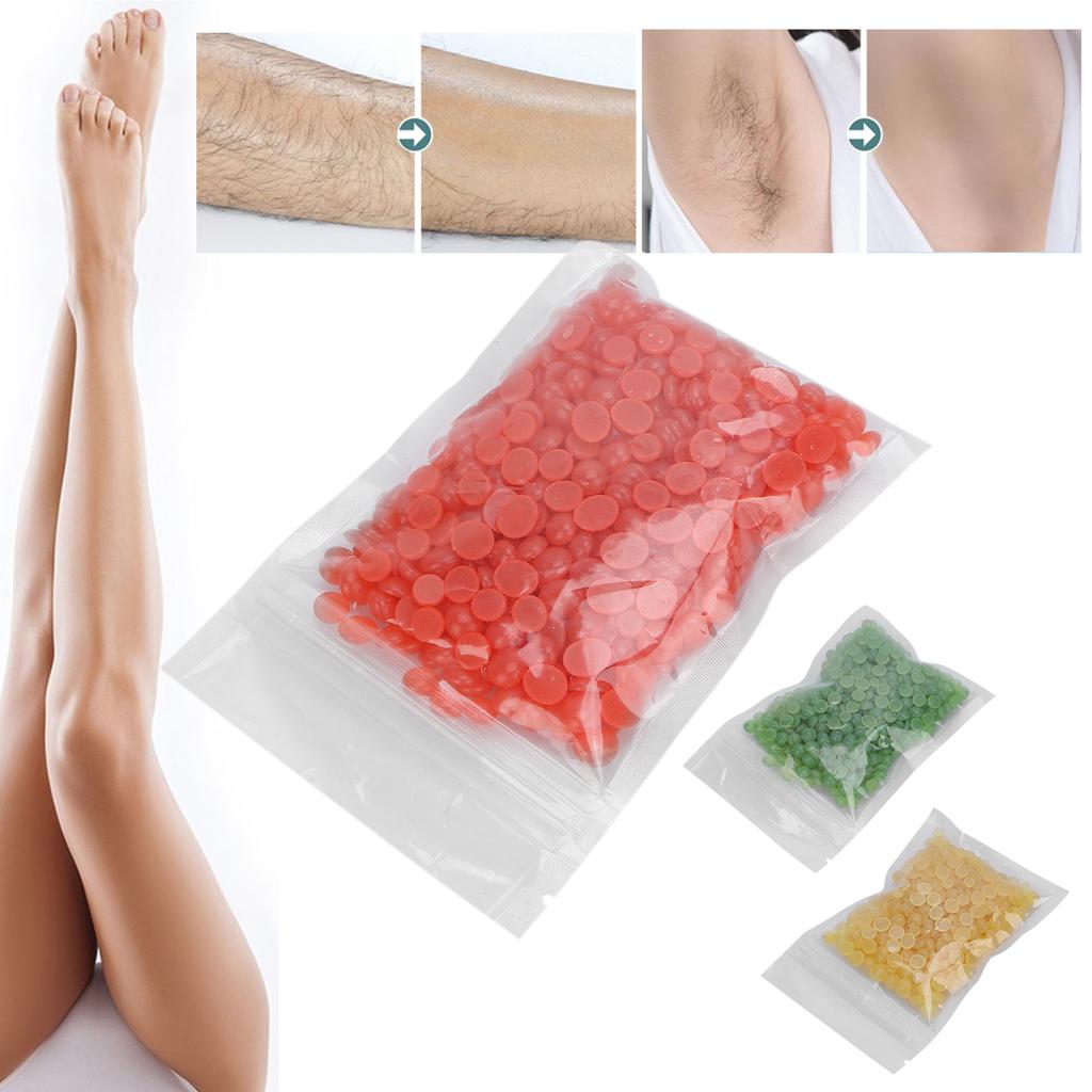 Enthaarungswachsperlen für Männer und Frauen, für den Heimsalon, Haarentfernung, Hartwachsbohnen, Zubehör, 50 g