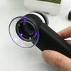 Kraftfull 30X Handhållen Förstoringsglas USB Uppladdningsbar Förstoringsglas med LED-lampa Utforska Detaljerna på Nära Håll för Seniorer