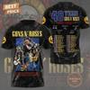 Guns N Roses 40. Jubiläum T-Shirt – 1985–2026 Special Edition Rock Tee