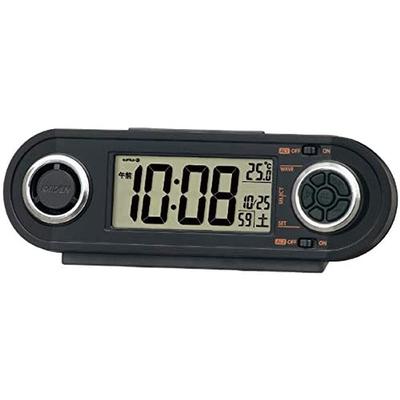 Clock Radio Alarm Clock RAIDEN Black 62x186x46mm NR537K