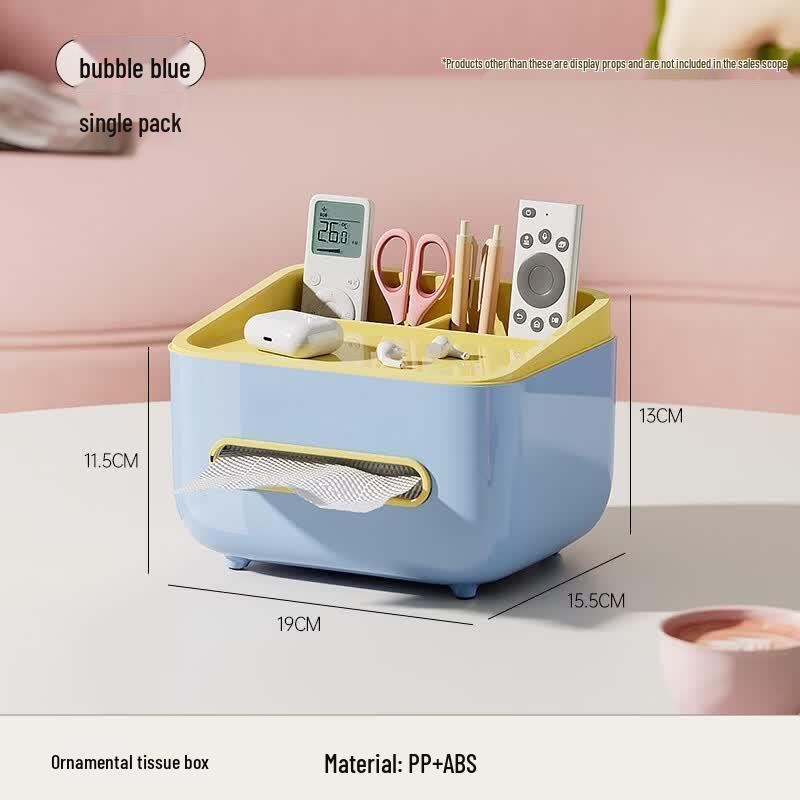 Qingye Wooden Style Desktop Tissue Box