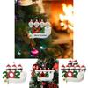 2020 Xmas Christmas Tree Hanging Ornaments With Diy Family Name Santa Pendants