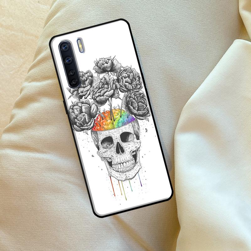 Anatomy Brain Case For Oppo A6 A5 Pro A15 A57 A17 A54 A74 A94 A76 A16 A96 A40 A60 A80 A18 A38 A58 A78 A98