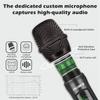 TALOMEN Wireless Karaoke Moving Coil Microphone with 50M 10 Hours of for Home and Parties K60-2 (JP-K60-2) Microphone, Microphone, 6.35mm Receiver,