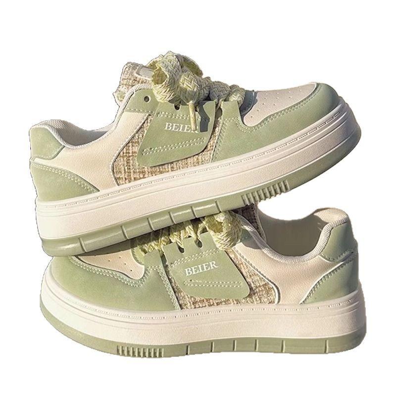 Girls Shoes 2025 New Spring and Autumn Children's Versatile Non-slip Sports Shoes Medium and Older Children's Casual Foreign Style Board Shoes Girl