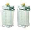 2 Pcs With Faucet Fridge Cold Kettle 3.5L Juice Container Durable Cold Water Bottle  For Home