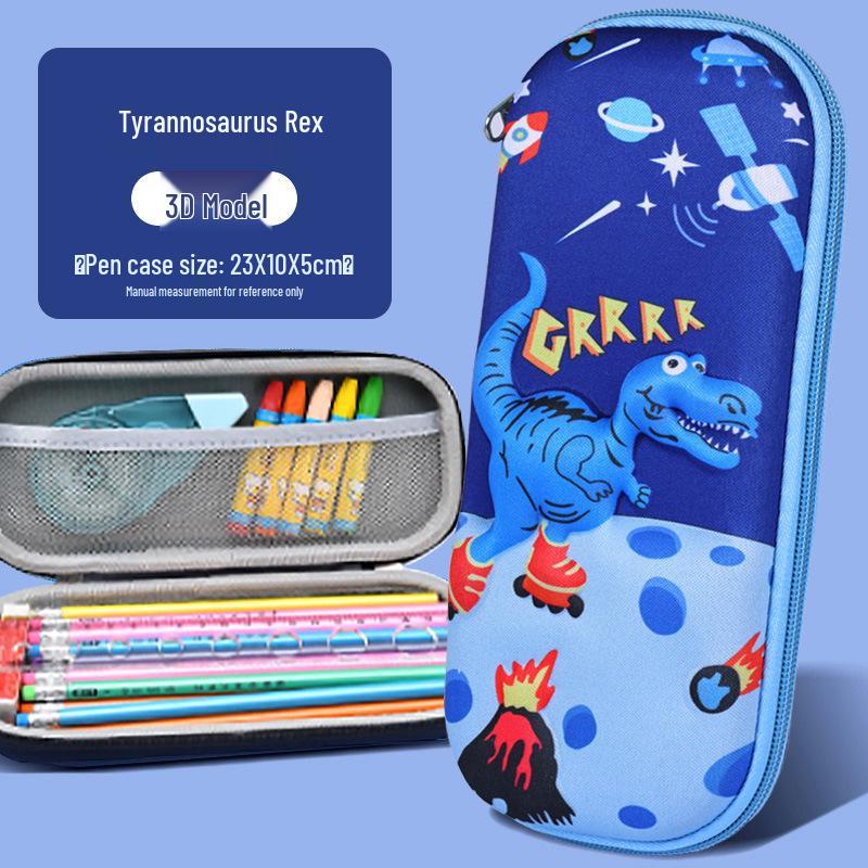 

3D Stereo Double-Layer Pencil Case - Large Capacity Stationery Box for Elementary Kids - Perfect Children s Day Gift