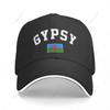 Baseball Cap Gypsy Rom Gypsy Flag Of The RoUnisexi Unisex Women Unisex Hip Hop Sandwich Caps Snapback Golf Hat Fishing