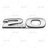 New Car Styling 3D 2.0 2.5 Skyactive Metal Chrome Zinc Alloy Emblem Car Body Badge Sticker for Mazda 3 CX-3 CX-5 RX-8 RX-5
