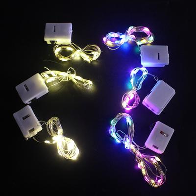LED For Wedding Fairy Light 1/2/3Meter Birthday Cake Flashing Light String Battery Included Party Decoration