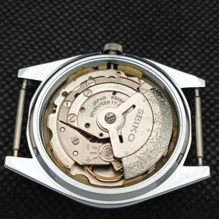 REFURBISHED VINTAGE SEIKO 5 AUTOMATIC 6309A JAPAN MENS ARABIC WATCH A318686-2 Seiko-a318686