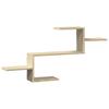 Wall Shelf Sonoma Oak 104 x 15 x 49 cm Particleboard