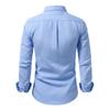 Men Oxford Button Down Long Sleeve Shirt With Chest Pocket Casual Formal Dress Shirt for Men