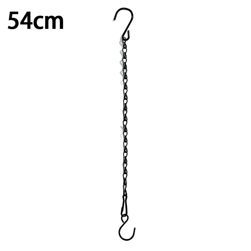 Plant Hanging Chains for Flower Pot Basket Versatile Length Sturdy Metal for Bird Feeder Planters Lanterns Ornaments Home Garden Support