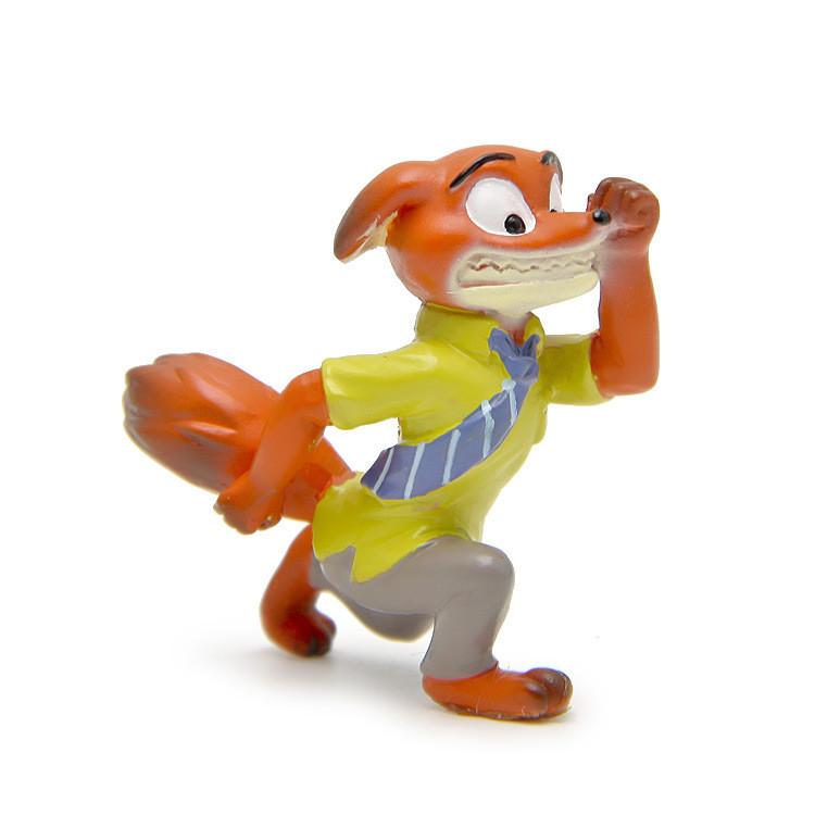 Zootopia Judy And Nick Resin Figurine Set For Gift And Decoration