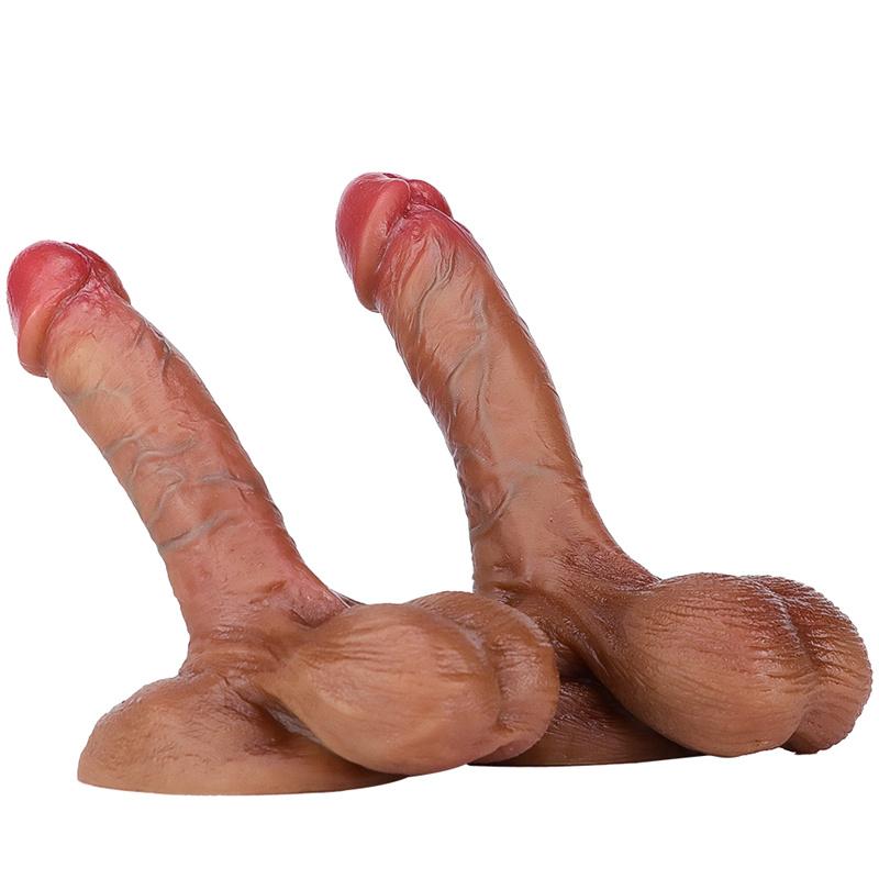 Żeński makijaż Phallus Masturbator Super miękka symulacja o wysokiej wierności Phallus Adult Products