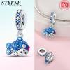 Treasure Box Marine Octopus Crab Pirate Beads Charms 925 Silver Fit Bracelet Women Accessories Jewelry Diy Gift